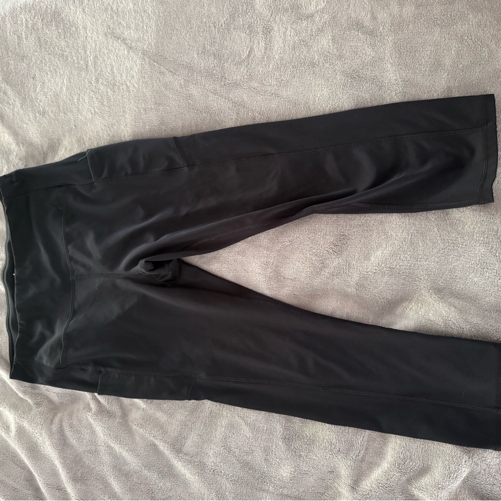 Black Cropped Leggings